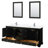 Deborah 80'' Double Bathroom Vanity with Marble Top-97761274-97761273-97761492