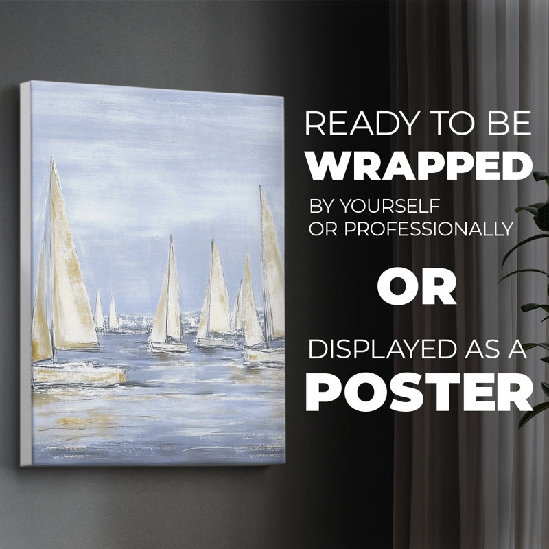 NAUTICAL Series I - Impression sur toile seulement - NON CADRE, H 18 po x l 12 po