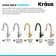 KRAUS Oletto Single Handle Pull Down Kitchen Faucet with QuickDock Top Mount Installation Assembly