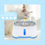 Distributeur de bol d'eau automatique automatique 2,5l pour fontaine d'eau pour chat, ultra silencieux, conception Vortex à nettoyage instantané