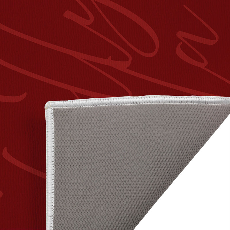 Tapis d'extérieur Deck the halls, Rouge, L 21 po x L 34 po