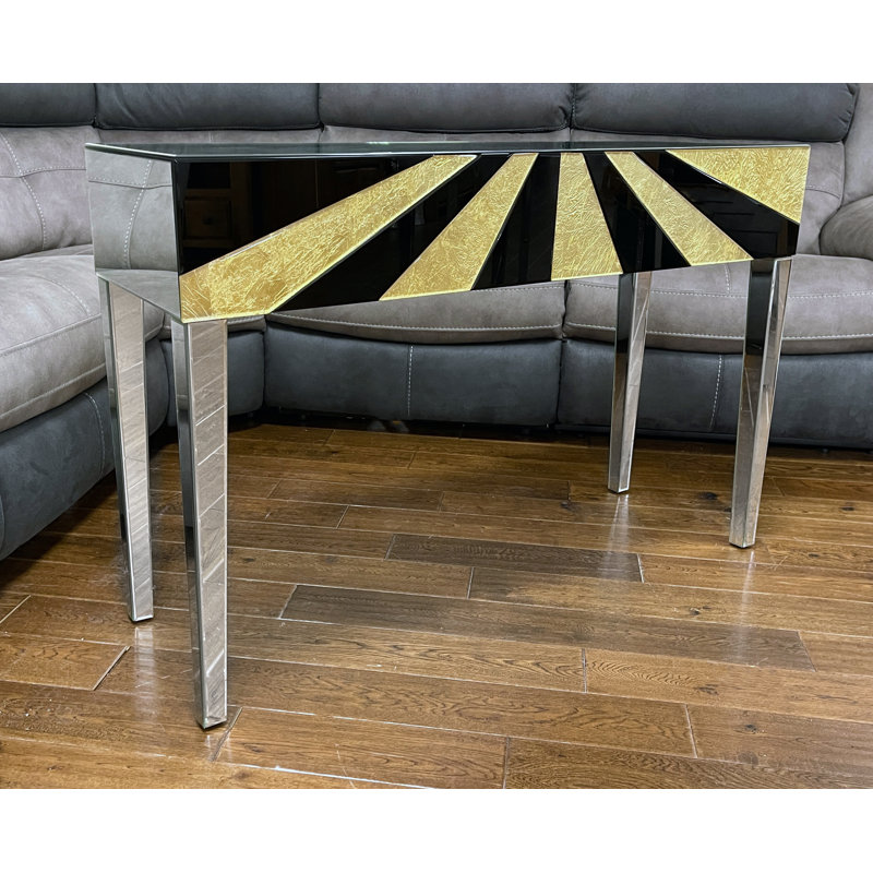 Hester 120cm Glass Console Table