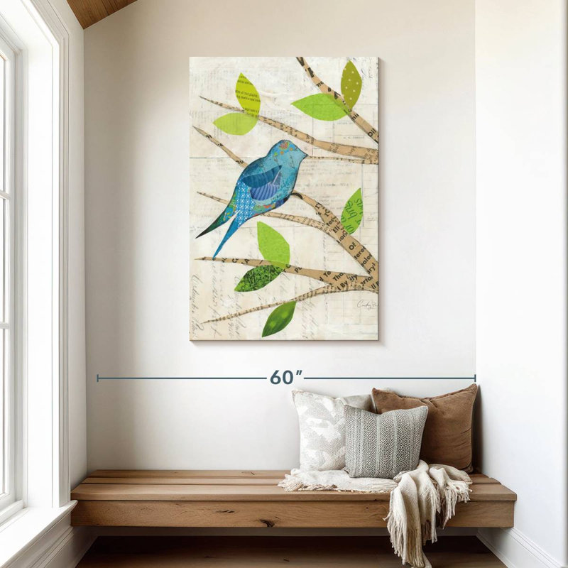 Brampt Birds In Spring I, 45" H x 30" W