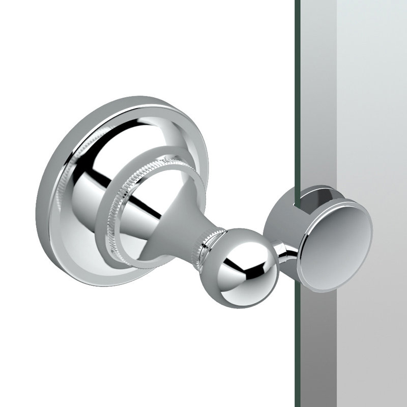 Miroir mural de salle de bain Tiara, Chrome