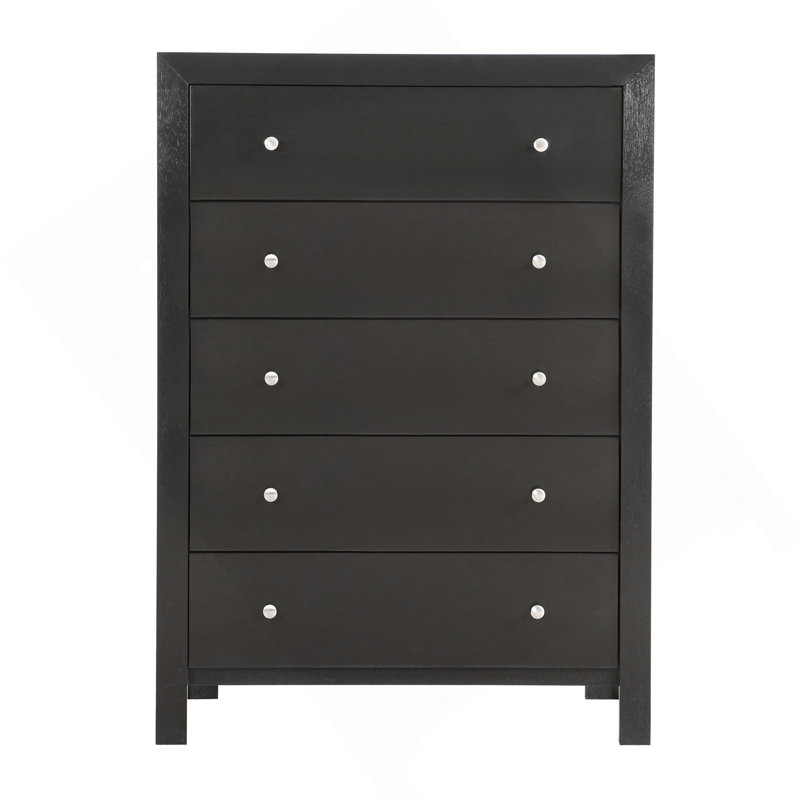 Commode Burlington, noir, Noir