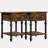 Nightstand Sets For 2, Industrial Side Table With Drawer And Storage Shelf