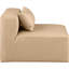 Chaise d'appoint en cuir Iyonnie Vegan-89200359