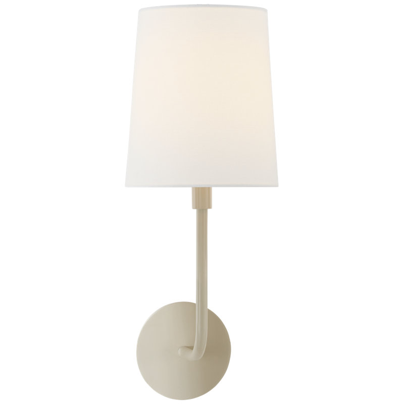 Go 1 - Light Armed Sconce, China White
