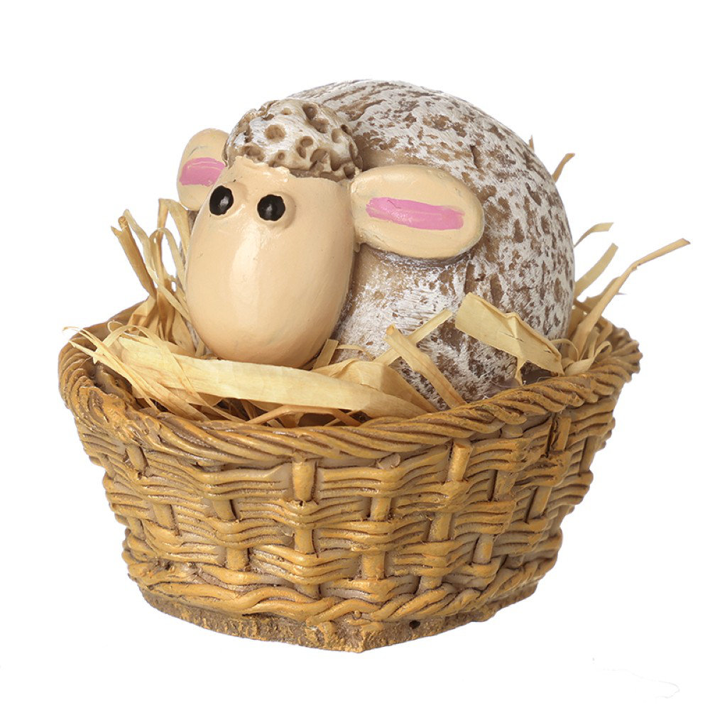 Resin Sheep Nest Ornament
