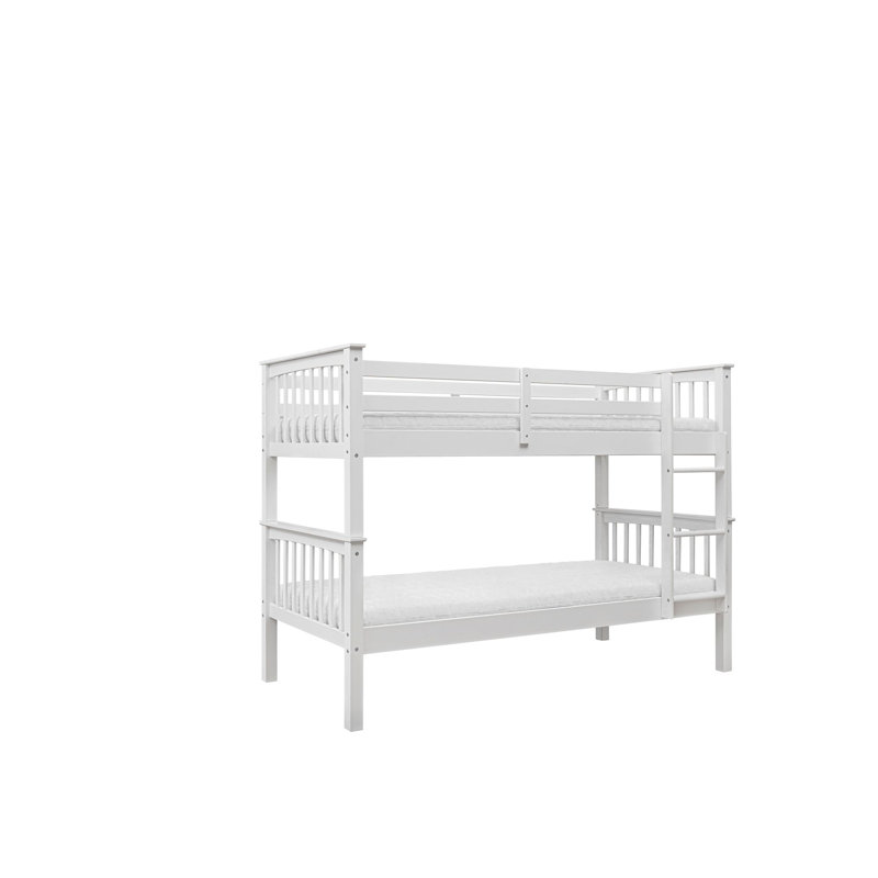 Popel Kids UK Single - DE 90 X 190 Cm Bunk Bed, White