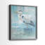 Blue Heron II - reproduction encadrée de qualité supérieure - prête à être accrochée - aucun clou requis - aucun clou requis-1291119247-1291119245
