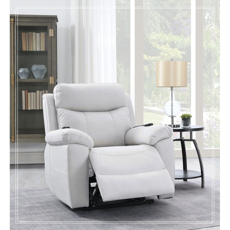 Comfortable Power Motion Recliner with Advanced Functions for Ultimate Relaxation, Beige