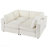 133.5" Modular Sofa - Storage, USB/Wireless Charging, Bluetooth Speaker - Multi-Room