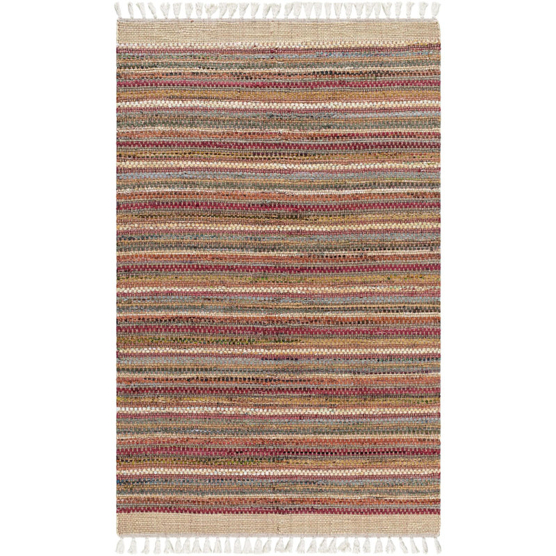 Higginson Handmade Indoor Area Rug, Rectangle 5' x 7'
