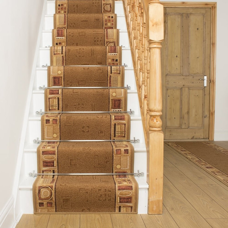 Stair Runner Almendarez Indoor Area Rug, Runner 510cm x 66cm