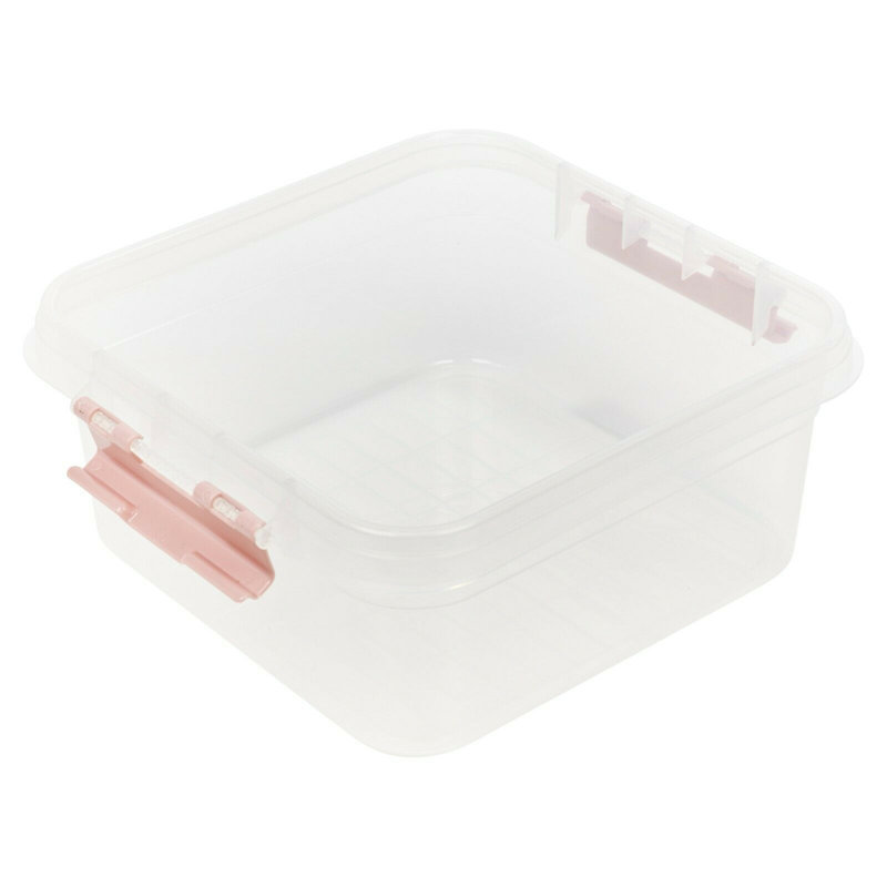 Belfry Kitchen Plastic Decorative Bin, Pink