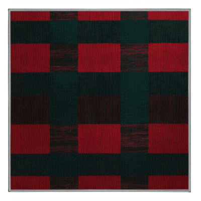 Machine Washable Botanical Brown Area Rug