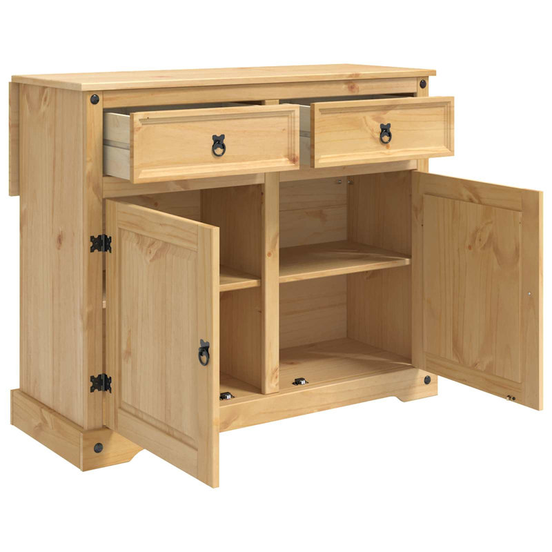 Solid Wood Kitchen Island, Honey Wax