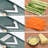 Adjustable Mandoline Slicer For Kitchen,Ultra Sharp V-Blade Vegetable Slicer With Container,Slicer Vegetable Cutter,Julienne Slicer, Potato Slicer For Apple,Onion,Tomato Lemon Slicer