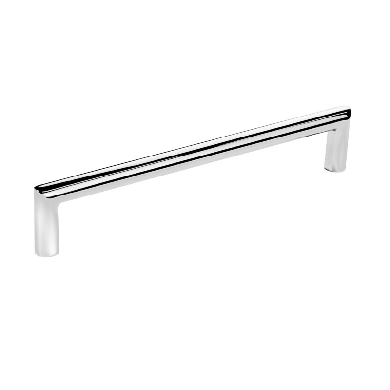 Elegant Cabinet Pull, Polished Stainless Steel, 11 13/16"