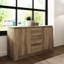 Allred 119cm Wide 3 Drawer Sideboard-115747394