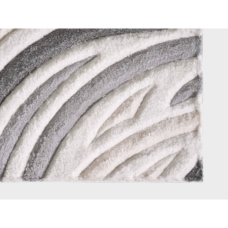 Tapis d'intérieur en polypropylène / polyester Braode, Rectangle 7 pi 11 po x 9 pi 10 po