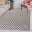 Tapis intérieur / extérieur gris foncé / ivoire Rabat-551374449