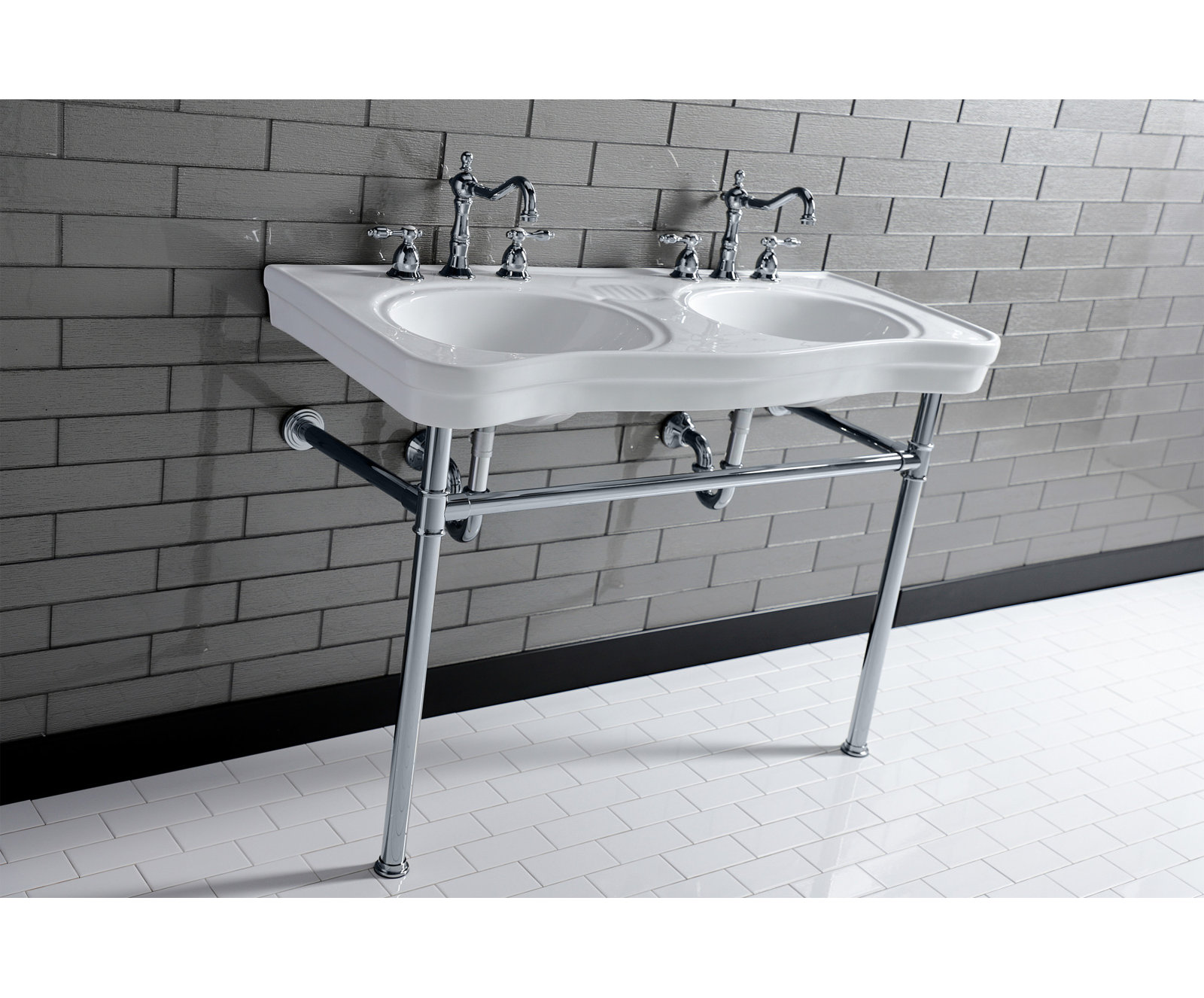 Kingston Brass Vintage 1-1/2 Inch Decor P-Trap, Polished Chrome