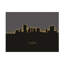 Michael Tompsett, «Toledo Ohio Skyline Glow II», art sur toile-2020481268