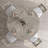 Mirador 47 Inch Round Dining Table, Wooden Dinner Table for 4, Industrial Kitchen Table with Wooden Top and Metal Base for Home Dining Room or Living Room-561394749