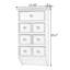 Bois massif + 4 tablettes murales en bois manufacturé, présentoir à décor moderne pour chambre à coucher, salle de bain, cuisine, salon