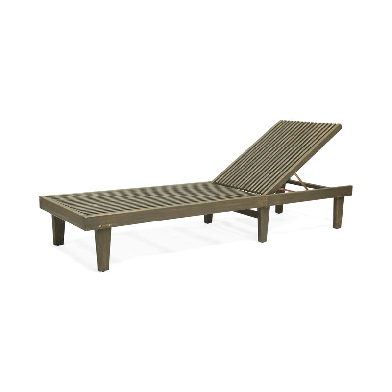FAUTEUIL NADINE PATIO CHAISE, Gris
