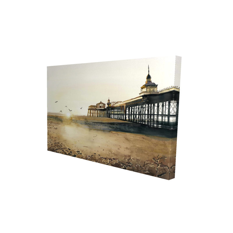 Sunset at the Beach - Sea Hygge Canvas for Home Decor
