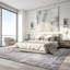 Tapis ivoire / gris Griffey-1456222661