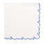Embroidered Border Linen Napkin-556907789