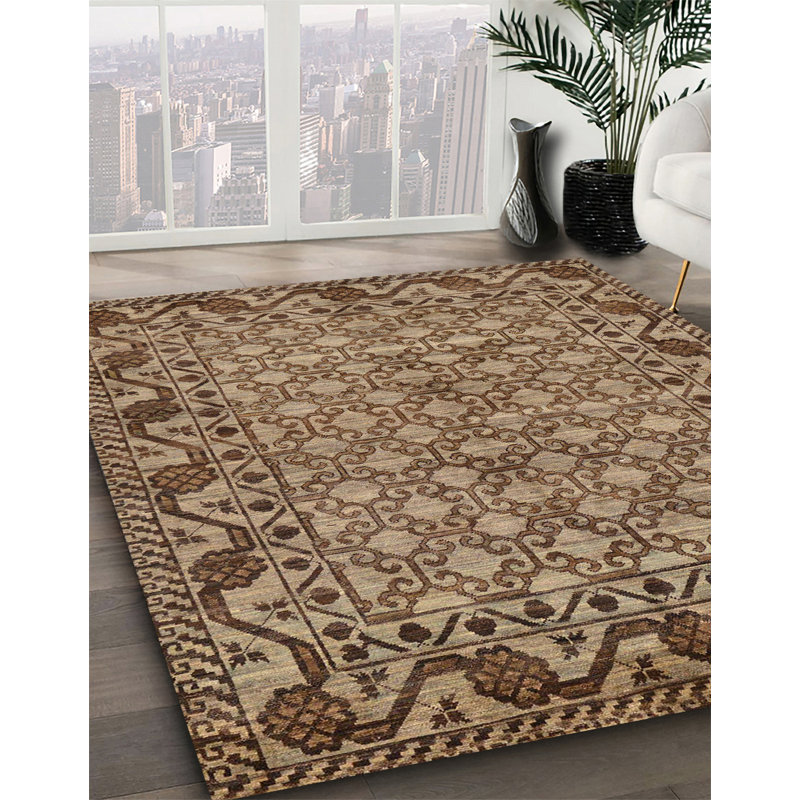 Tapis abstrait moderne 298, Tapis de couloir 2 pi x 5 pi