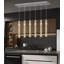 Lustre rectangulaire moderne 6 lumières Glam-1772234518