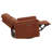 Adler Upholstered Power Swivel Glider Recliner Rust-2086831853