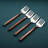 Ahrie INOX ARTISANS Sundance Sardine Table Forks 4 Pc. Set