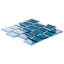 Carreau de mosaïque murale en verre 11 po x 12 po Revell (0,88 pi2 / chaque)-91753699