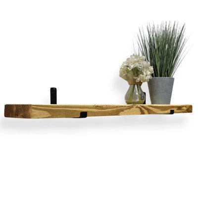Unique Wood Bracket Shelf