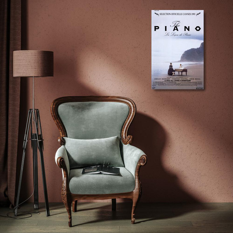 Le piano, H 18 po x l 12 po