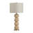 29" Resin Table Lamp With Cream Shade