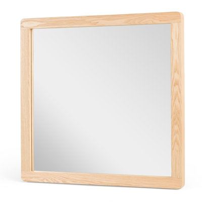 Dalicia - Miroir moderne en frêne naturel