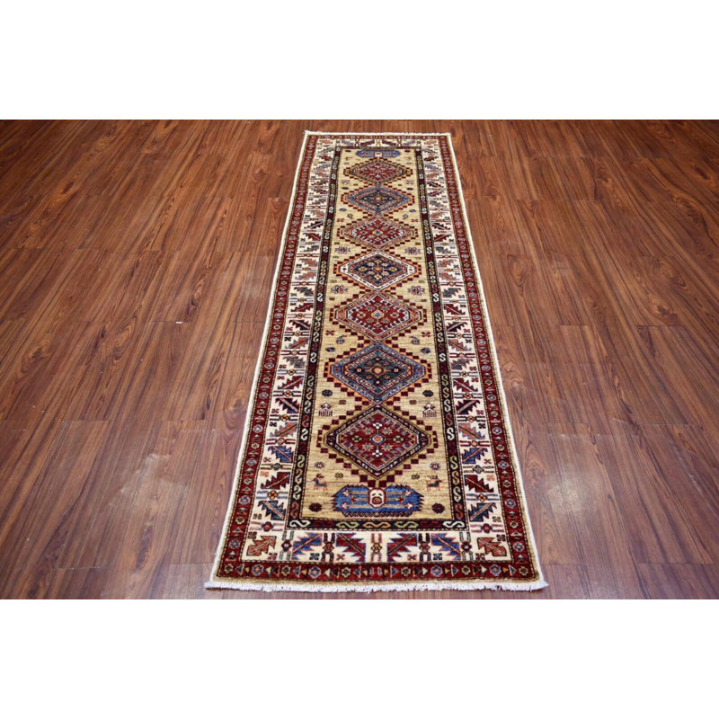 Transitional One-of-a-Kind Runner 2'9" X 8'6" Runner Wool Area Rug