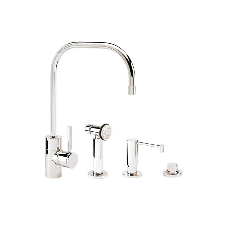 Fulton Kitchen Faucet, Polished Nickel