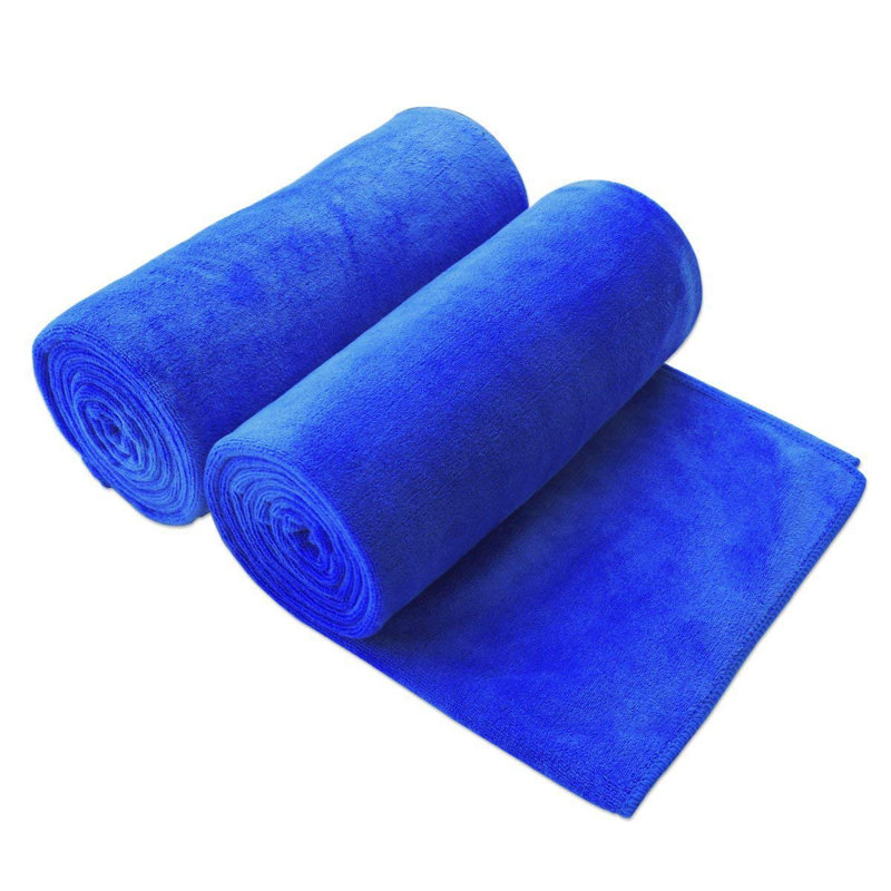 Super Plush Bath Towel, Dark Blue