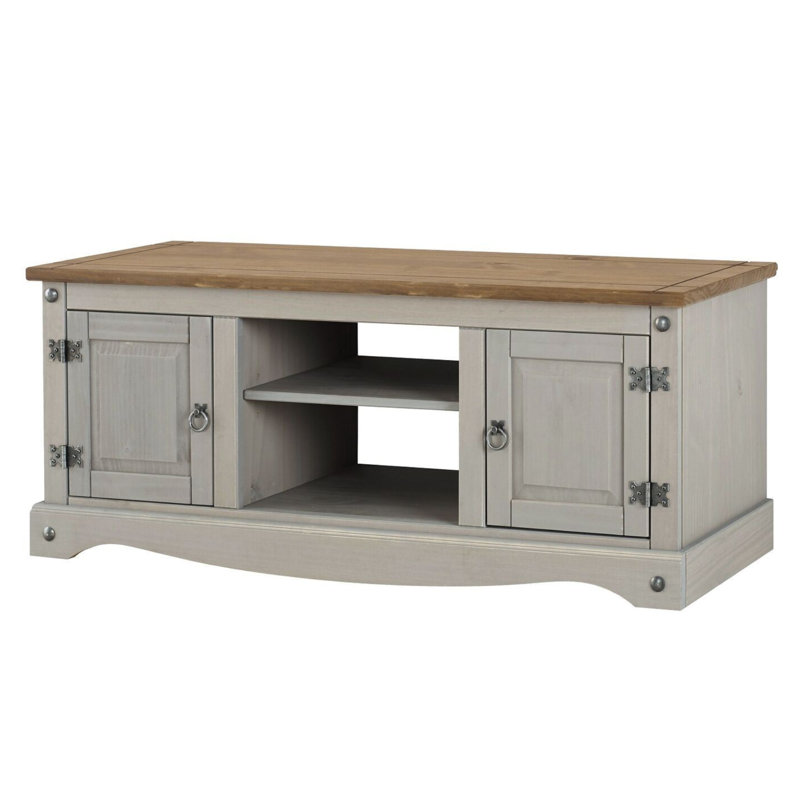 Pharrell Unfinished TV Stand for TVs up to 42", Grey