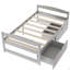 Lit plateforme simple avec deux tiroirs-1540560065