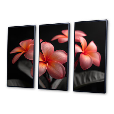 Ensemble de salon d'art mural Neumann - Plumeria
